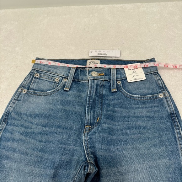 J Crew denim 9” vintage straight jean size 23 - Picture 7 of 10